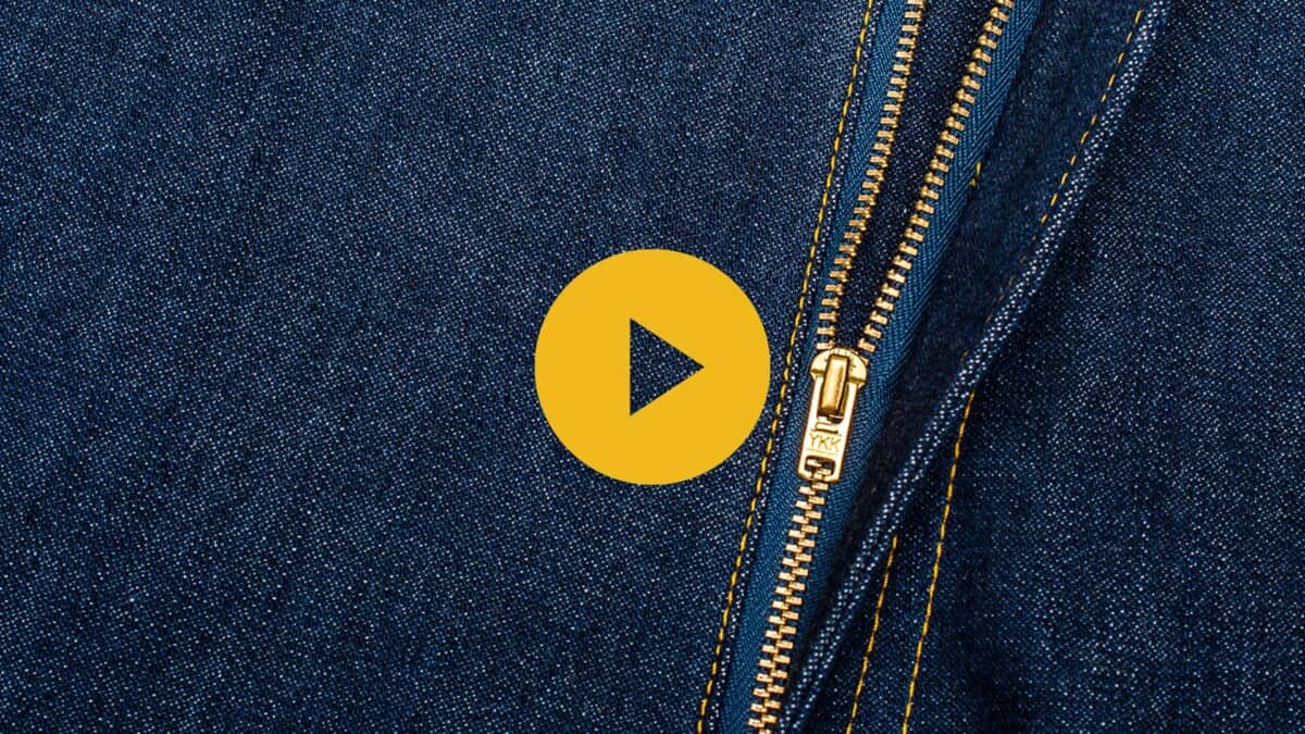 Sewing a Professional Jeans Zipper